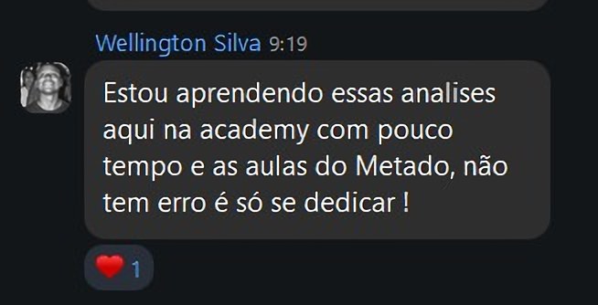 Wellington: aprendendo com as aulas do método